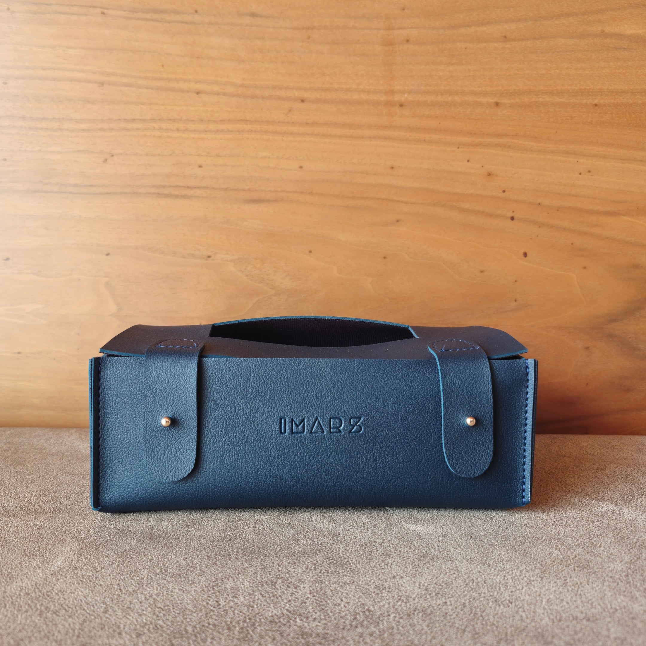 Premium Faux Leather Tissue Dispenser for Home & Office