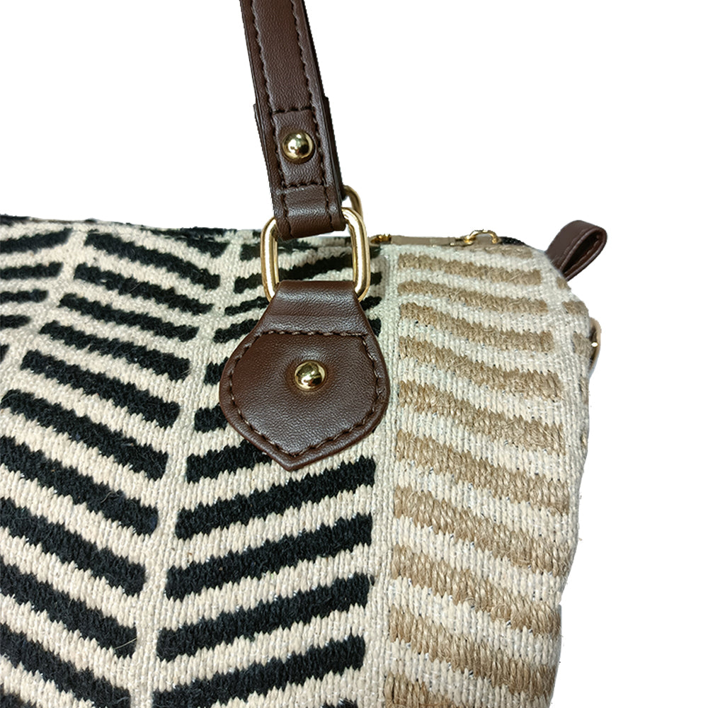 IMARS Beautiful Brown Handloom Duffle Bag for Men & Women