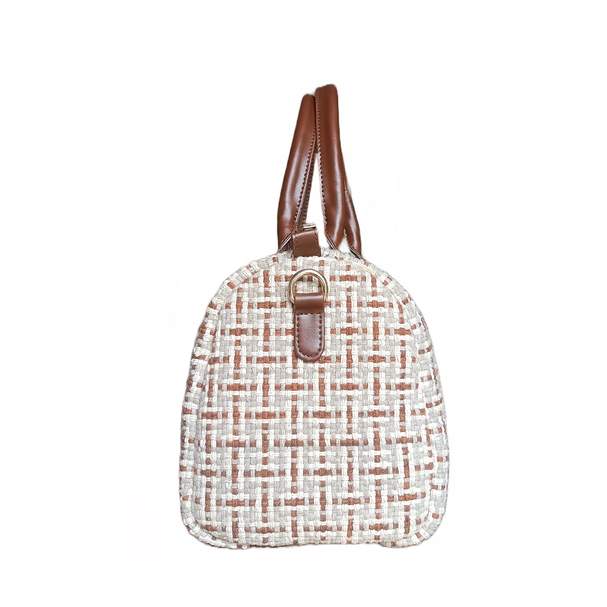 IMARS Beautiful Brown Handloom Duffle Bag for Men & Women