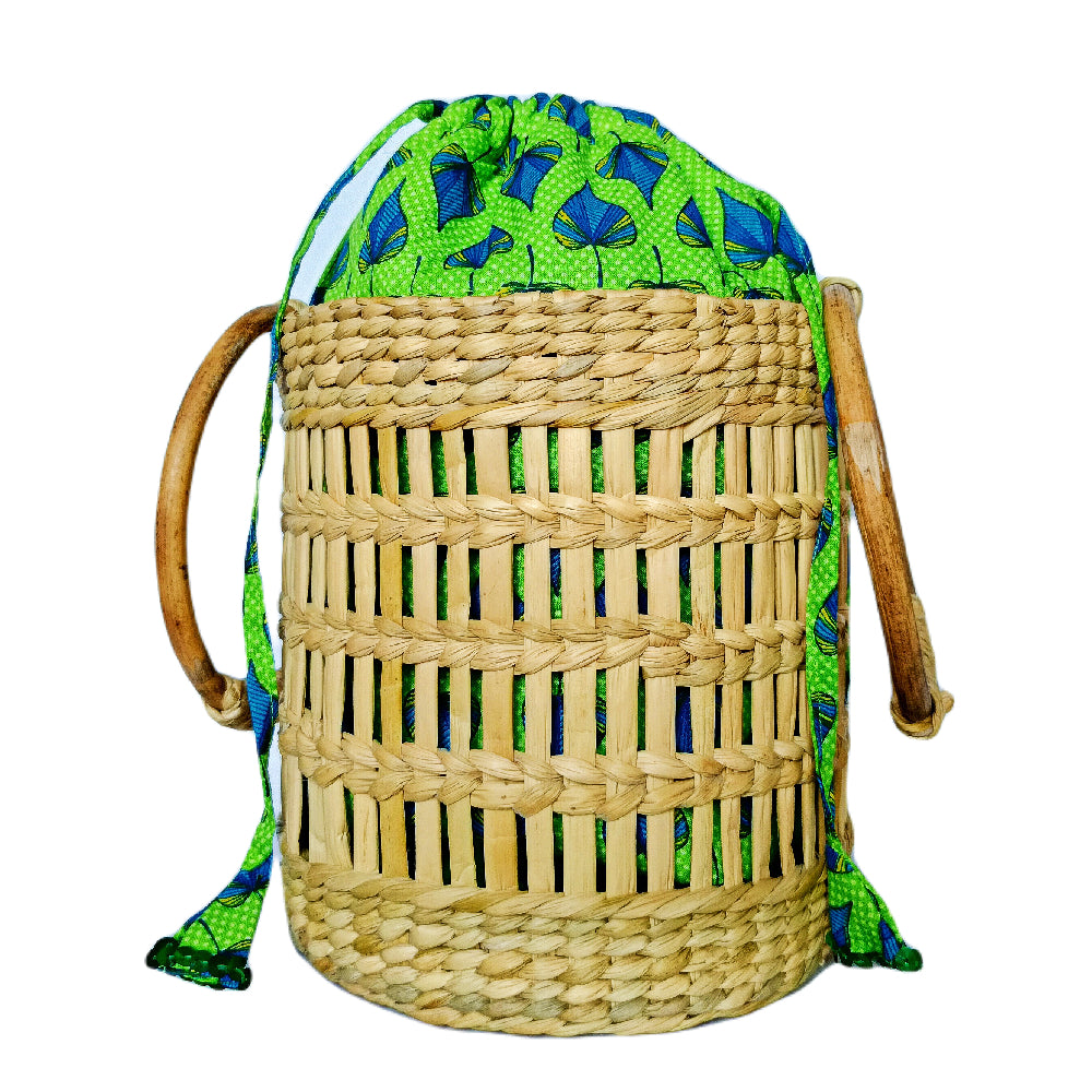 IMARS Potli Basket Bag- Green