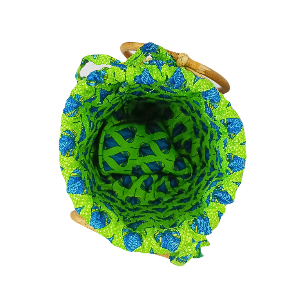 IMARS Potli Basket Bag- Green