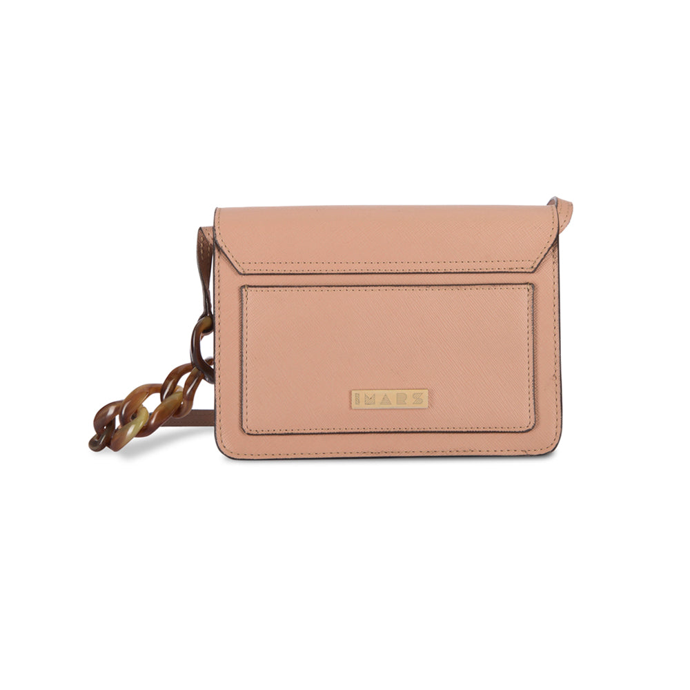 IMARS Ringlet Urbane Shoulder Bag- Blush Pink