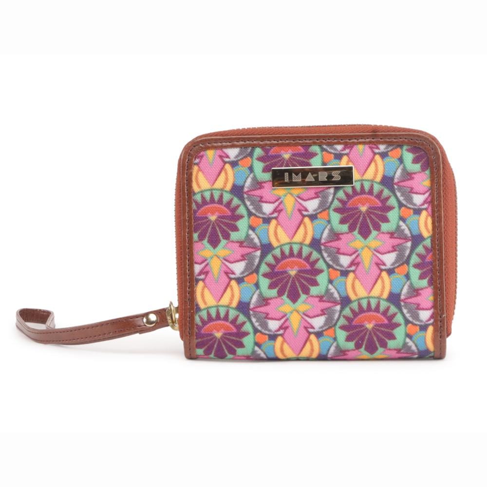 IMARS Urban Tribe Print Mini Wallet Tan (6746463994063)