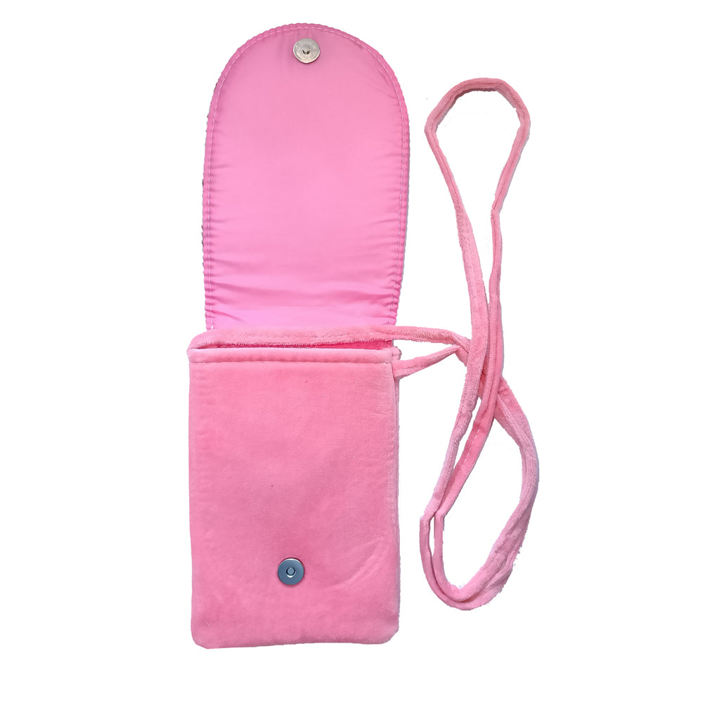 IMARS Princess soft fur kids Pouch