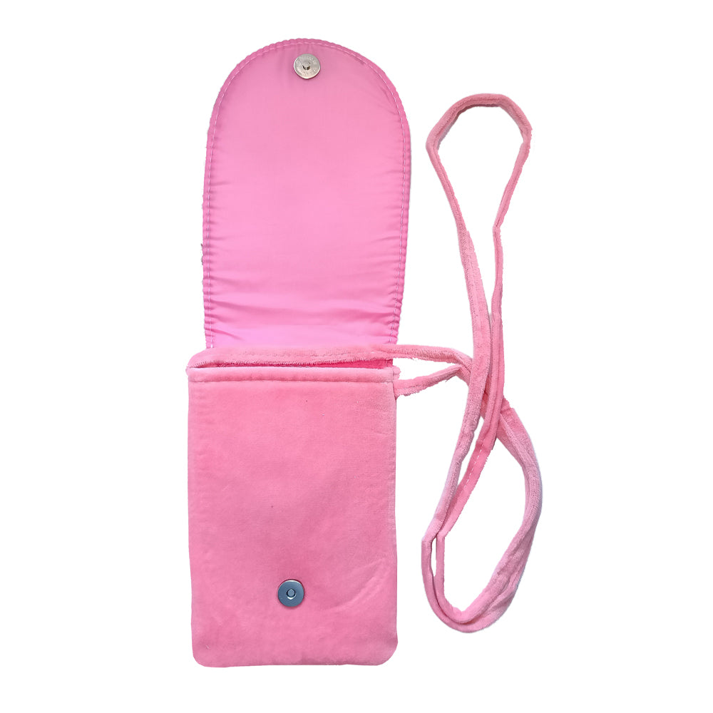 IMARS Princess soft fur kids Pouch