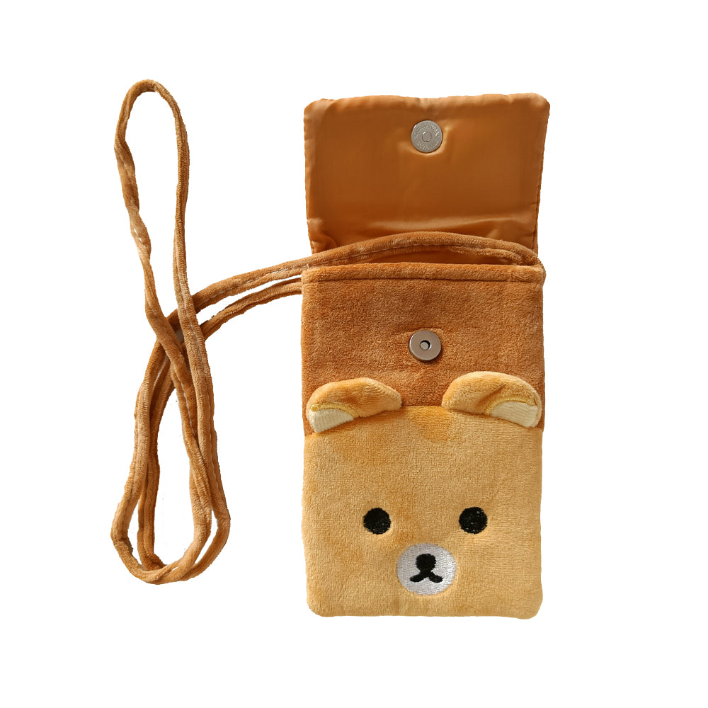 IMARS Bear soft fur kids Pouch