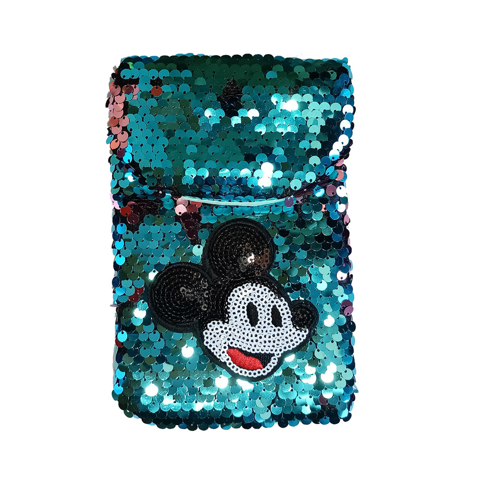 IMARS Sequin Mickey Mouse- Cyan