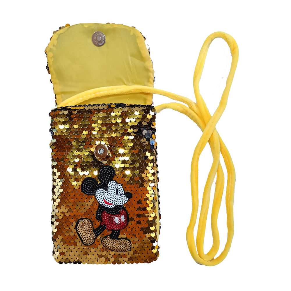 IMARS Sequin Mickey Mouse- Yellow