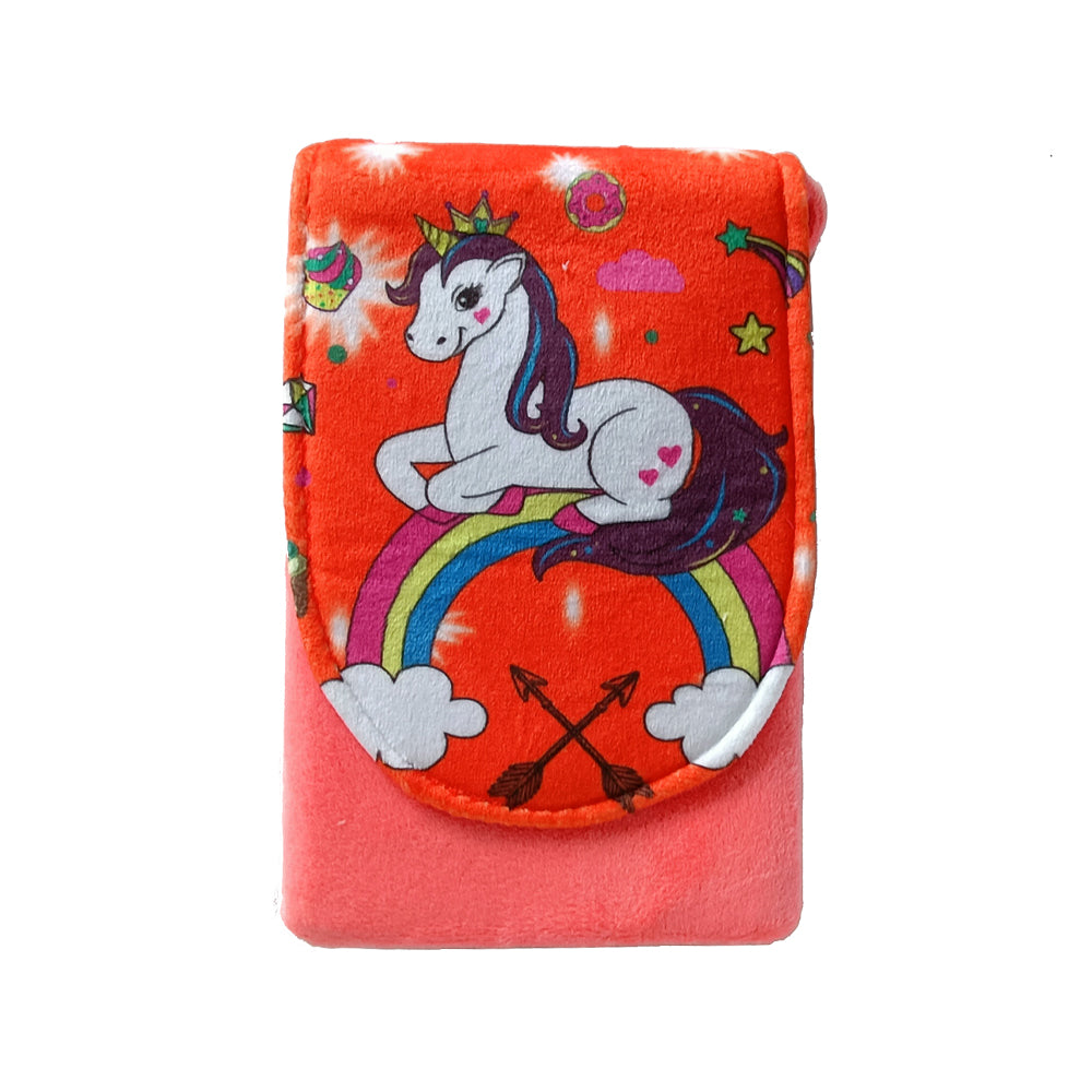 IMARS Unicorn soft fur kids Pouch