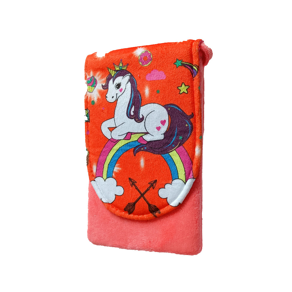 IMARS Unicorn soft fur kids Pouch