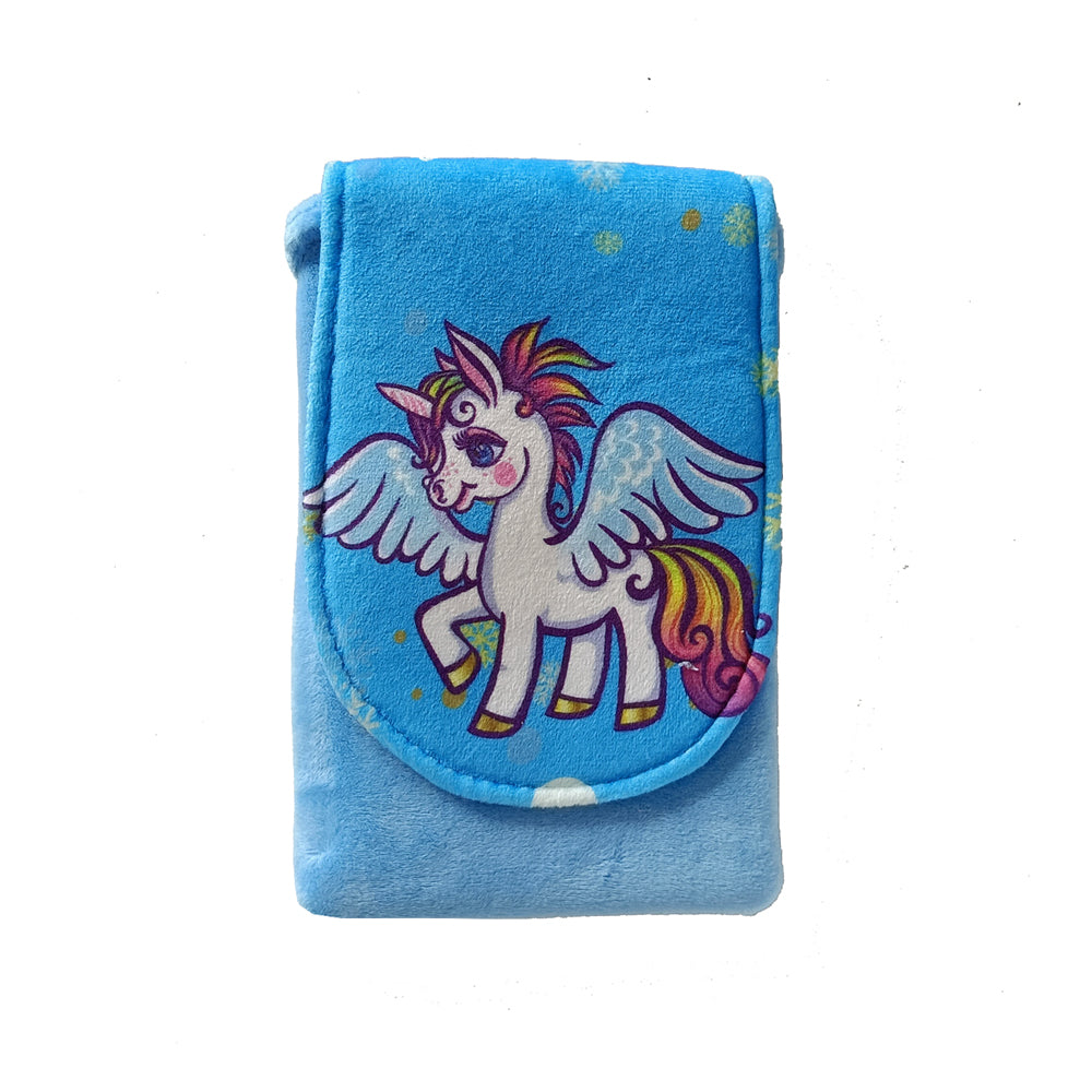 IMARS Unicorn soft fur kids Pouch