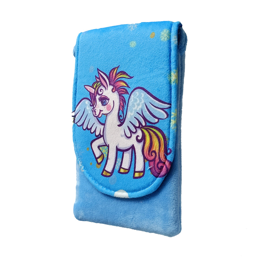 IMARS Unicorn soft fur kids Pouch