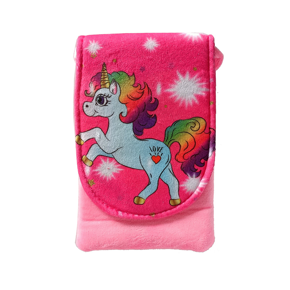 IMARS Unicorn soft fur kids Pouch