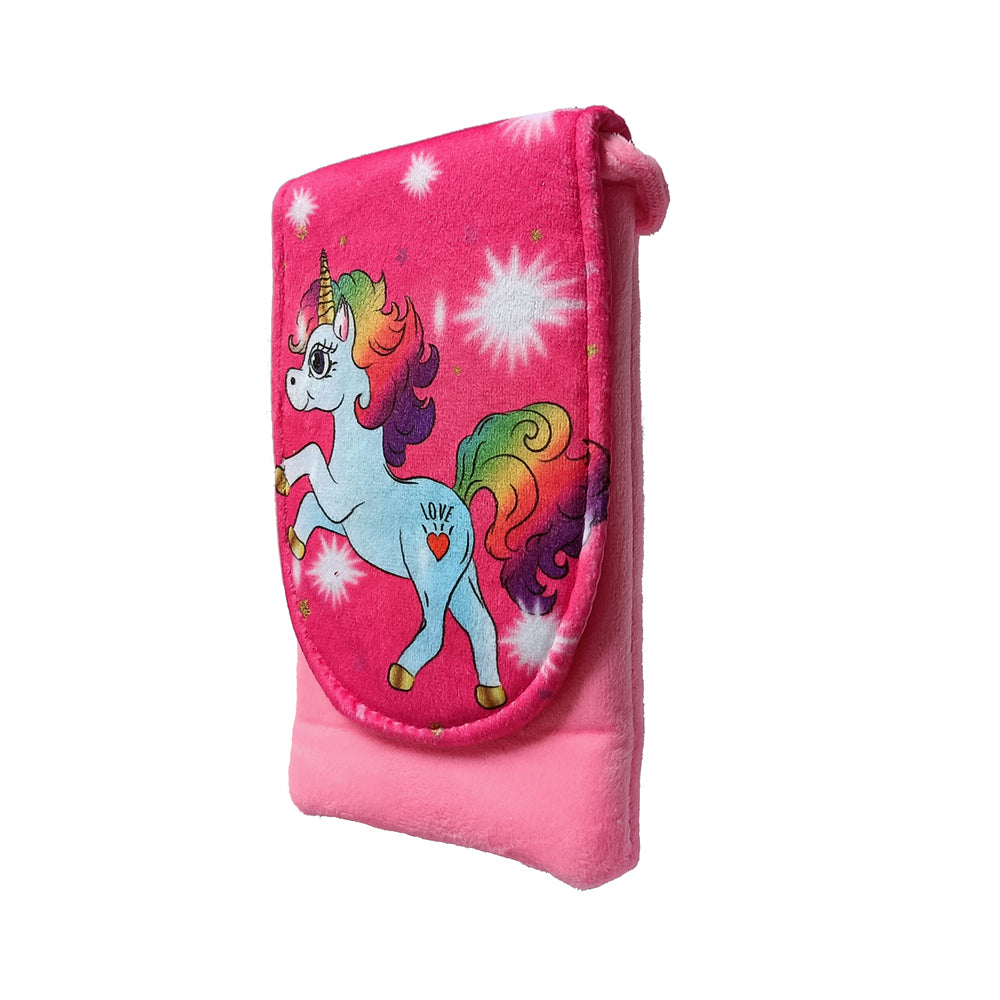 IMARS Unicorn soft fur kids Pouch