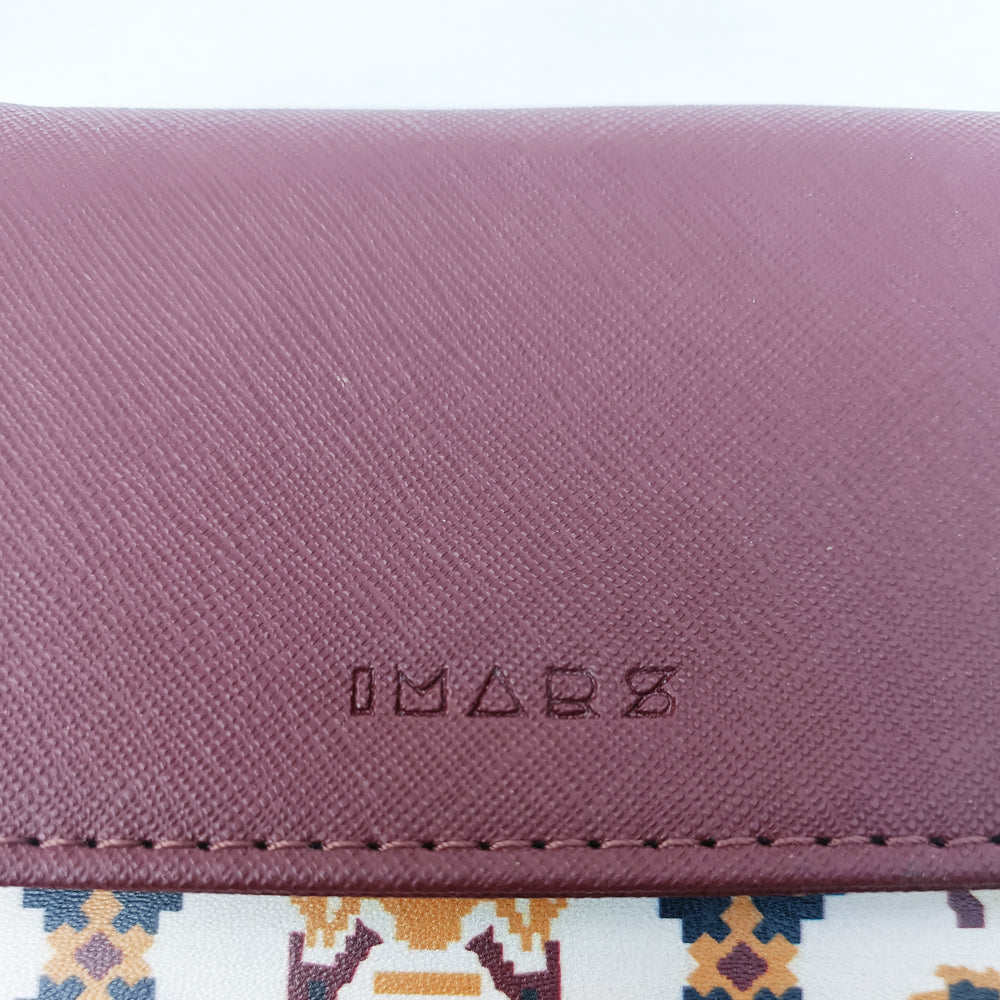 IMARS Structured Mobile Pouch-Cherry Patola
