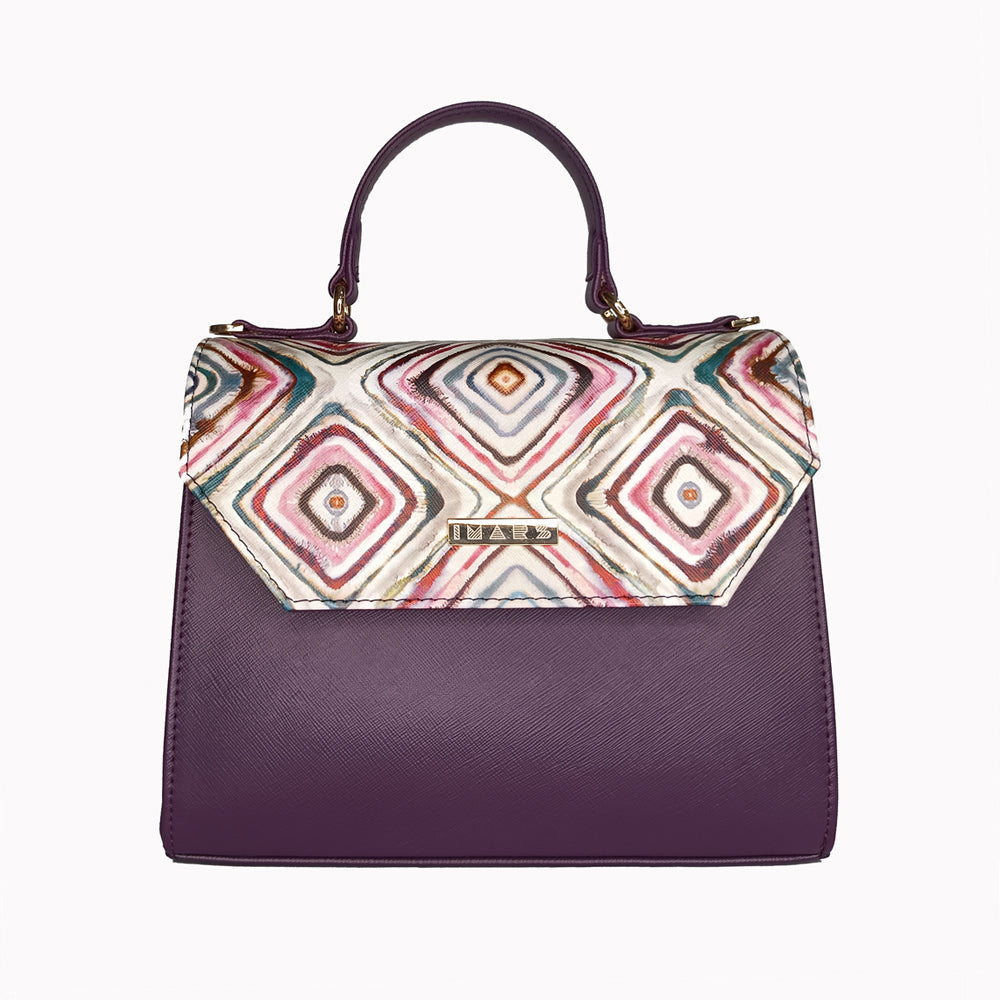 A' La' Mode Handbag- Violet