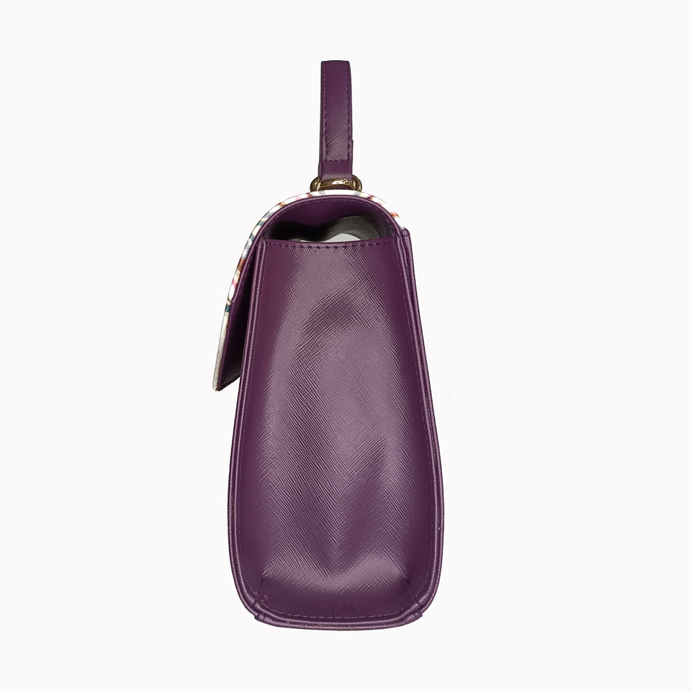 A' La' Mode Handbag- Violet